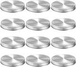Stainless Steel Mason Jar LIDS,12 12-PACK Lids(wide Mouth). Fixed Price $23.23.