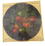 Tempered Glass Lazy Susan Turntable/serving Tray, Counter Art, 13. Fixed Price $45.00.