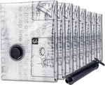 Suoco 8 Vacuum Storage Bags, Seal For Jumbo, Clear. Fixed Price $28.17.