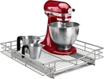 Lynk Professional Pull Out Cabinet Organizer, 20"W 21"D - 20X21, Chrome. Fixed Price $111.04.