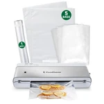 Vacuum Sealer Machine Compact Foodsaver Airtight Storage White Bags Roll. Fixed Price $114.99.