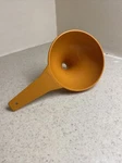 Vintage Tupperware Hershey Kiss Funnel Orange #1227-2. Fixed Price $5.00.
