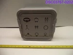 Simplify Stackable Storage Organizer 10.25" X 9.8" 4.3". Fixed Price $15.35.