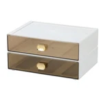 Osteed Spacious Desktop Storage Box, 2 Large Drawers, Stackable Offic.... Fixed Price $46.07.