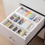 Expandable Drawer Organizer Bins - 6 Pcs Adjustable Storage For Home & Office. Fixed Price $78.99.