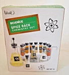 Wink Science Spice Rack Chemistry Chemist's Set Of 14 New Unused. Open Box. Fixed Price $55.00.