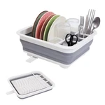 Collapsible Dish Drainer With Plug & Swivel Spout Space-saving, Porta.... Fixed Price $25.16.