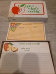 Current Recipe Cards Vintage 1990 (19 Double Single ). Fixed Price $8.55.