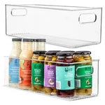 Primebox Plastic Food Storage 2 Pack Clear Container Bin With Handles. Fixed Price $47.16.
