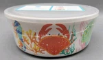 Martha Stewart Melamine Storage Container 6 Piece Set Bowl Lid Crab Ocean Life. Fixed Price $22.39.
