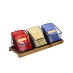 Htb Tea Organizer For Bags, Holder With Acacia Wood... Usa Fast Ship. Fixed Price $34.33.