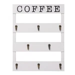 Emaison Solid Wood Coffee Mug Holder Wall Mounted, Rustic Cup Rack With 8 Hoo.... Fixed Price $27.69.