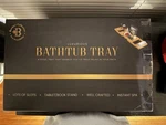 Bamboo Bathtub Caddy Tray With Extending Sides Bel-bath-bam. Fixed Price $25.00.