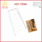Evelots 6 Lid Organizer For Cabinet Door Pantry Wall - Closet Pots. Fixed Price $23.87.