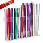 Malldii 9.5 Large Acrylic Straw Holder For Cabinet Door - Transparent. Fixed Price $21.45.