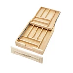 Rev-a-shelf 18'' Tiered Cutlery Drawer Organizer W/ Soft-close, 4WTCD-21HSC-1. Fixed Price $259.99.