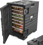 109 Qt Insulated Food Pan Carrier Stackable Hot Boxes For Catering Restaurant. Fixed Price $179.99.