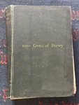 1001 Gems Of Poetry 23RD 1897 Charles Mackay Illustrated Hardback Book. Fixed Price $16.39.