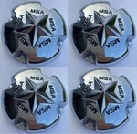 4PCS Wheel Center Hub 3.25" Od 1.5" Bolt-on Msa-cap-b Silver Chrome. Fixed Price $82.99.