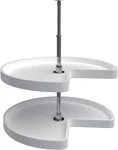 Rev-a-shelf Inch Kidney Lazy Susan Corner Wall Cabinet 2-SHELF, 6472-28-11-52. Fixed Price $134.99.