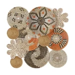 11 Pcs Boho Hanging Wall Basket Decor Handmade Woven Wal... Usa Fast Ship. Fixed Price $69.92.