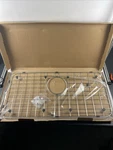 Serene Valley Sink Bottom Grid 25-1/8" X 12-7/8", Centered Drain With Corner .... Fixed Price $16.00.