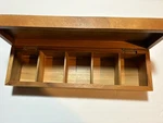 Ironwood Gourmet 5 Compartment, Tea Box, Natural Acacia. Fixed Price $31.99.