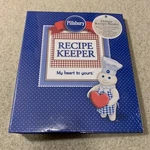 Pillsbury Recipe Keeper Deluxe Binder Splash Guards Pocket Dividers Magnets New. Fixed Price $16.52.