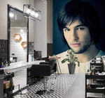 3D Clever A150 Hair Cut Barber Shop Wallpaper Mural Removable Self-adhesive. Fixed Price $143.59.