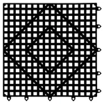 San Jamar VM5280BKGR Bar Mat 12X12, Plastic, Black. Fixed Price $10.39.