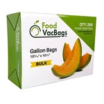 Gallon Foodvacbags Double Zipper 2.7 Mil - 250 Ct Storage. Fixed Price $33.99.
