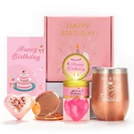 Birthday For Women,gifts Basket Rose Bath Relaxing Set S.... Fixed Price $22.88.
