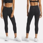 Reebok Women's Performance Pockets Lux 3/4 High Rise Leggings Black Small Nwt. Fixed Price $12.60.
