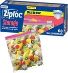 Ziploc Gallon Food Storage Slider Bags, Power Shield Technology For More Durabil. Fixed Price $14.99.