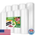 Atsamfr Pack 8X204ROLLS And 11X20 Vacuum Sealer Bags Bpa. Fixed Price $54.71.