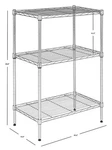 Safavieh Sierra Mini 3 Tier Shelve, Reduced Price 2172786641 HAC2000B. Fixed Price $39.00.