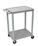 Luxor HE32-G Utility Cart Two Shelves Structural Foam Plastic. Fixed Price $99.39.