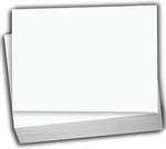 White Cardstock Thick Paper - Blank Index Flash Note & Post Greeting Inv. Fixed Price $29.99.
