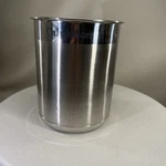 Stainless Steel Utensil Holder Calphalon 6.75 Tall Heavy Base See Letter. Fixed Price $12.99.