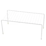 Ybm Home White Wire Cabinet Shelf Organizer And Storage Rack Helper Kitchen. Fixed Price $20.75.