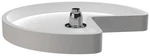 Rev-a-shelf 6421-18-52 Classic 18" Polymer Kidney 1-SHELF Lazy. Fixed Price $50.94.