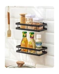 Baffect Metal Spice Rack Wall Mount Floating Shelves 2 Pack Bla... Fast Usa Ship. Fixed Price $28.69.