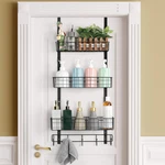 Over The Door Pantry Organizer 3 Tier Hanging Basket Back Storage Rack Shel. Fixed Price $47.77.