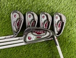 *nice* Ping Faith Iron Set 7-PW+SW Red Dot Rh Ult 200 Ladies Graphite. Fixed Price $249.99.