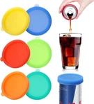 Aieve Silicone Can Lids, Reusable Covers/toppers For Soda, Coloful. Fixed Price $11.65.