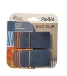 Pakkawood Island Bamboo Bag Snack Chip Clips Rainbow BLUE-2 Per Package. Fixed Price $11.95.