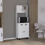 Depot E-shop Waco 67" Kitchen Pantry With Two Cabinets, Open Shelves,. Fixed Price $326.23.
