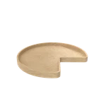 Rev-a-shelf 4WLS401-28-BS52 Inch Wooden Kidney Shaped 1-SHELF Lazy Susan. Fixed Price $203.99.