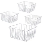 Freezer Wire Baskets, Kitchen Storage Organizer Bins For Chest And Upright Fr.... Fixed Price $59.04.
