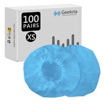 Geekria 100 Pairs Disposable Headphone Ear Covers (xs/ Blue). Fixed Price $22.99.